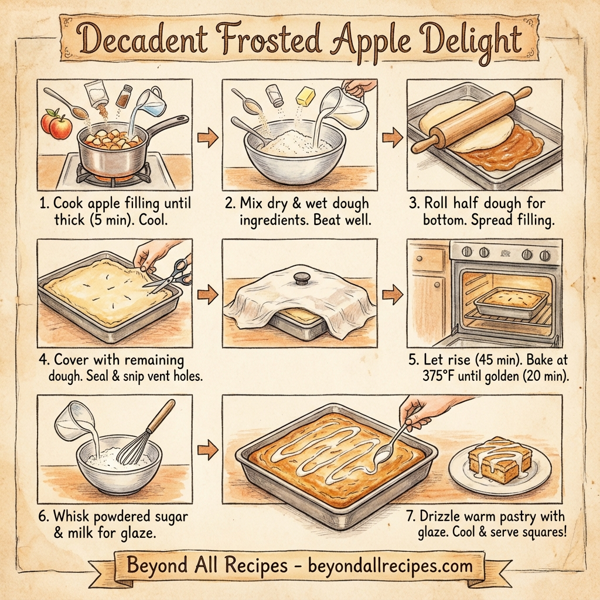Decadent Frosted Apple Delight instructions