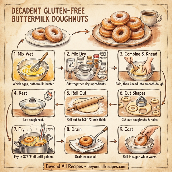 Decadent Gluten-Free Buttermilk Doughnuts instructions