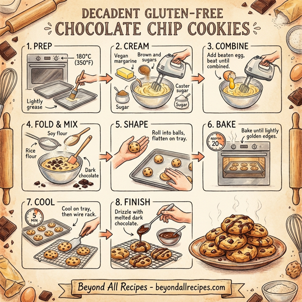 Decadent Gluten-Free Chocolate Chip Cookies instructions