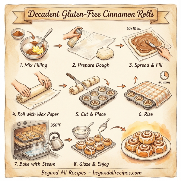 Decadent Gluten-Free Cinnamon Rolls instructions