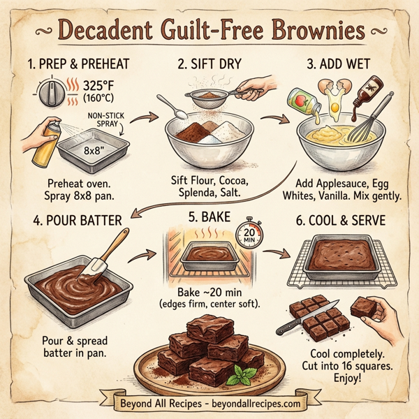 Decadent Guilt-Free Brownies instructions