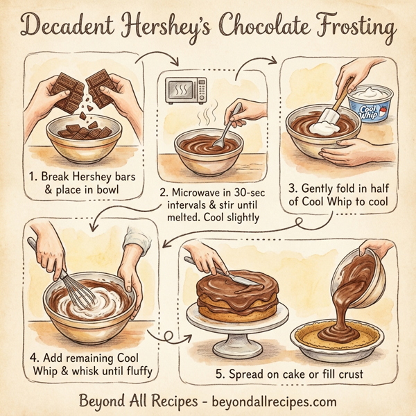 Decadent Hershey's Chocolate Frosting instructions