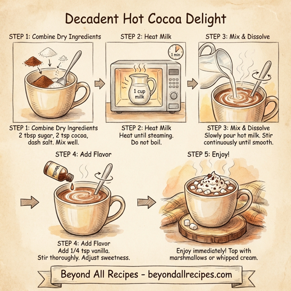 Decadent Hot Cocoa Delight instructions