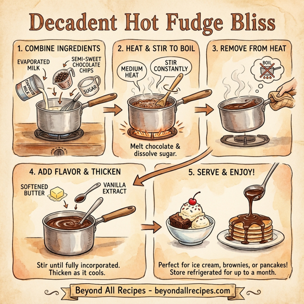 Decadent Hot Fudge Bliss instructions