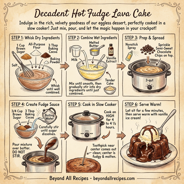 Decadent Hot Fudge Lava Cake instructions