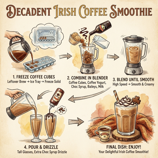 Decadent Irish Coffee Smoothie instructions
