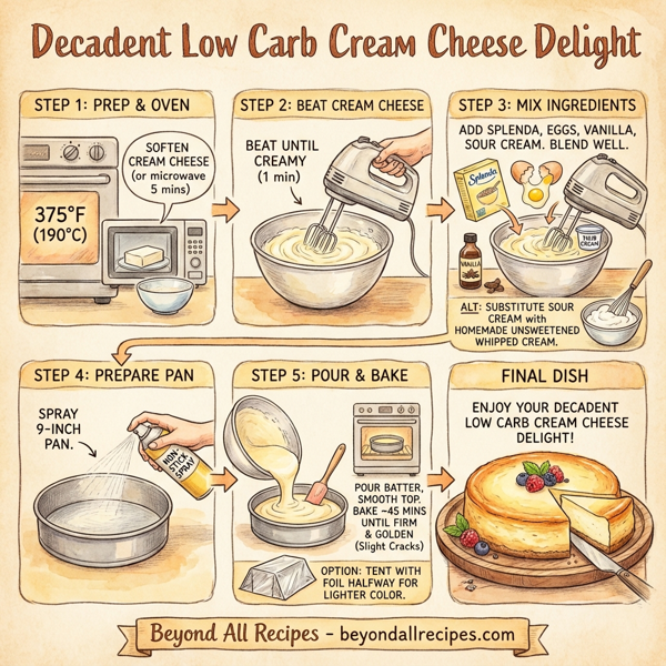 Decadent Low Carb Cream Cheese Delight instructions