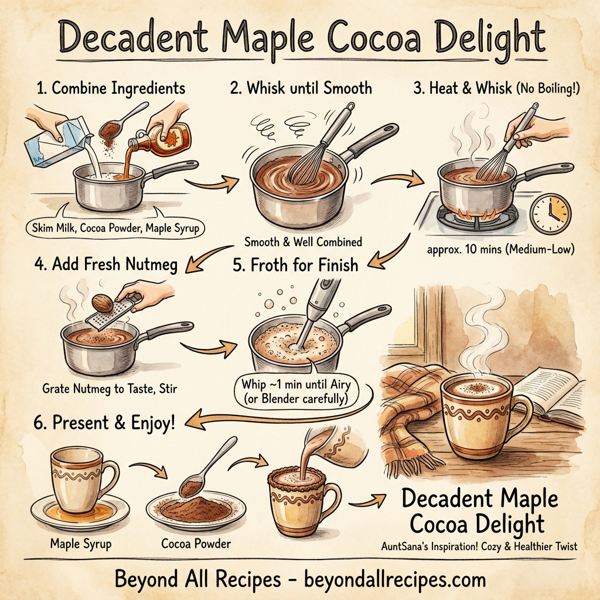 Decadent Maple Cocoa Delight instructions