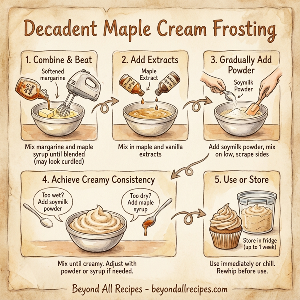 Decadent Maple Cream Frosting instructions