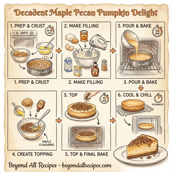 Decadent Maple Pecan Pumpkin Delight instructions