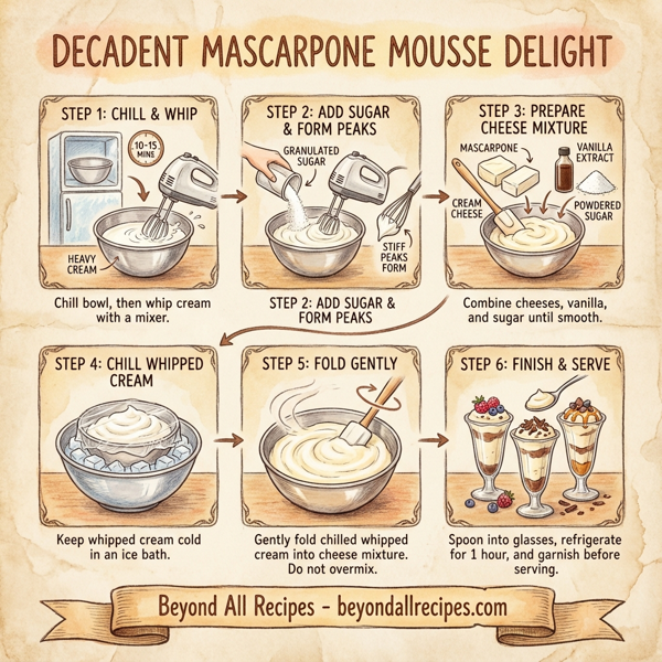 Decadent Mascarpone Mousse Delight instructions