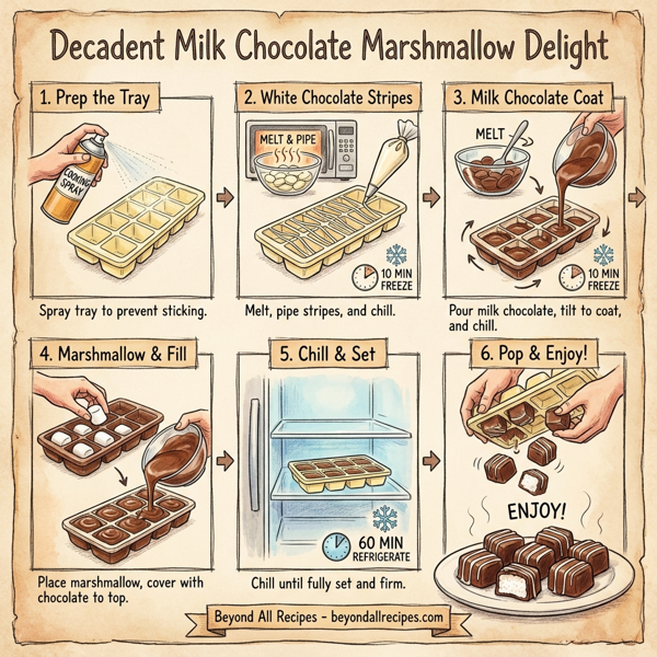 Decadent Milk Chocolate Marshmallow Delight instructions