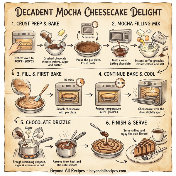 Decadent Mocha Cheesecake Delight instructions