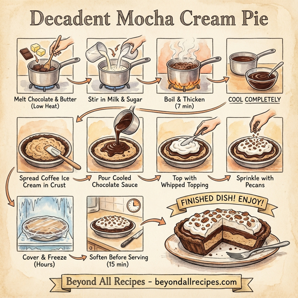 Decadent Mocha Cream Pie instructions