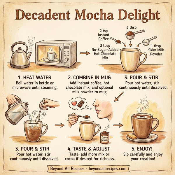 Decadent Mocha Delight instructions