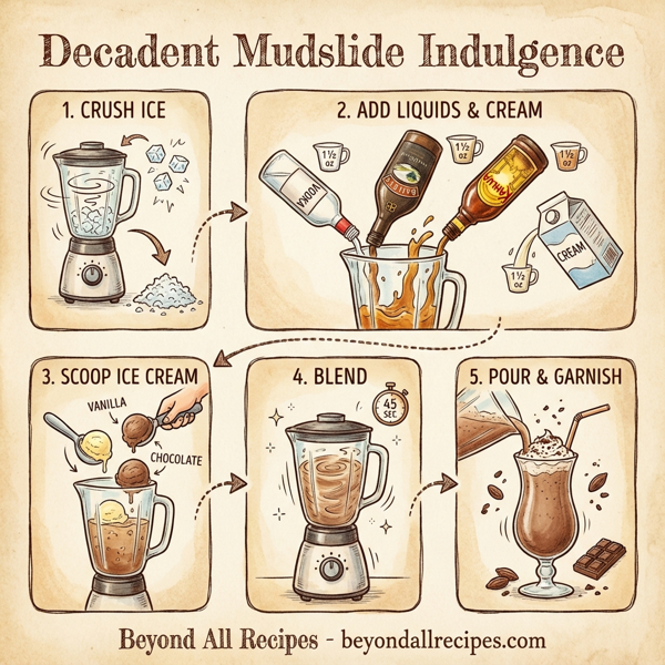 Decadent Mudslide Indulgence instructions