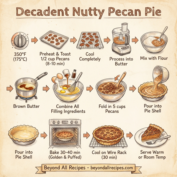 Decadent Nutty Pecan Pie instructions