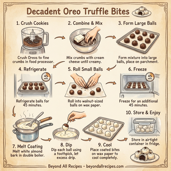 Decadent Oreo Truffle Bites instructions