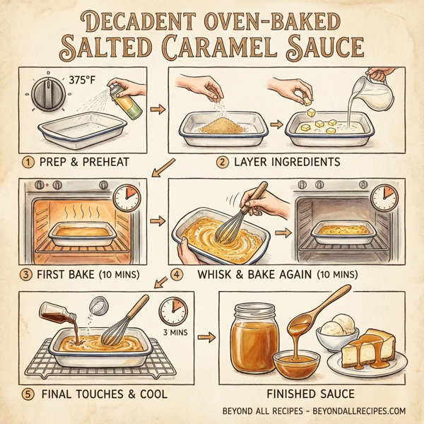 Decadent Oven-Baked Salted Caramel Sauce instructions