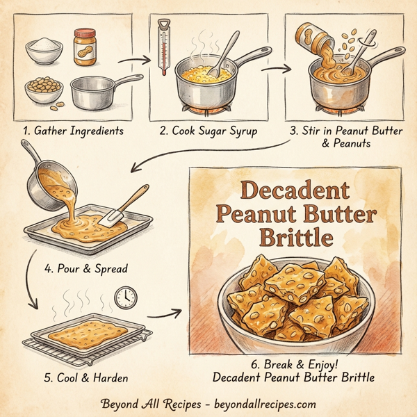 Decadent Peanut Butter Brittle instructions