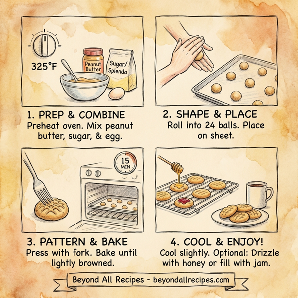 Decadent Peanut Butter Chip Delight Cookies instructions