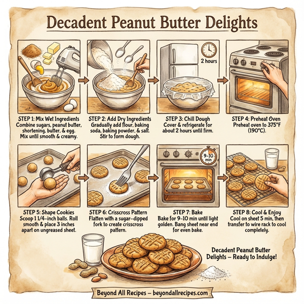 Decadent Peanut Butter Delights instructions