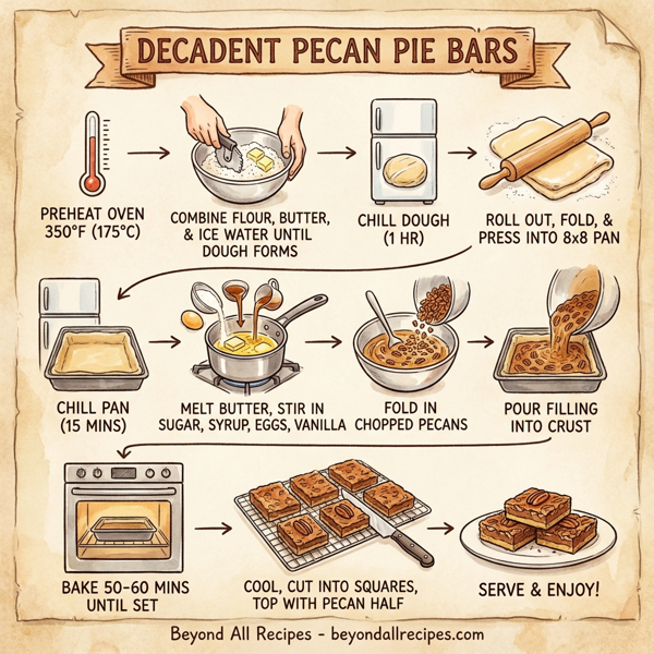 Decadent Pecan Pie Bars instructions
