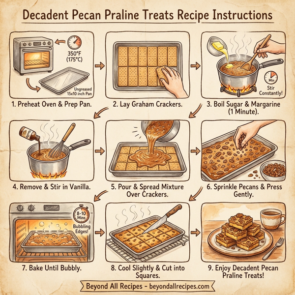 Decadent Pecan Praline Treats instructions