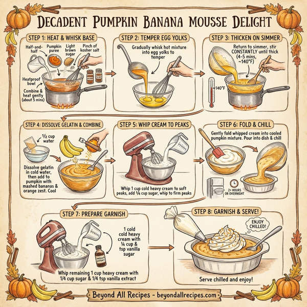 Decadent Pumpkin Banana Mousse Delight instructions