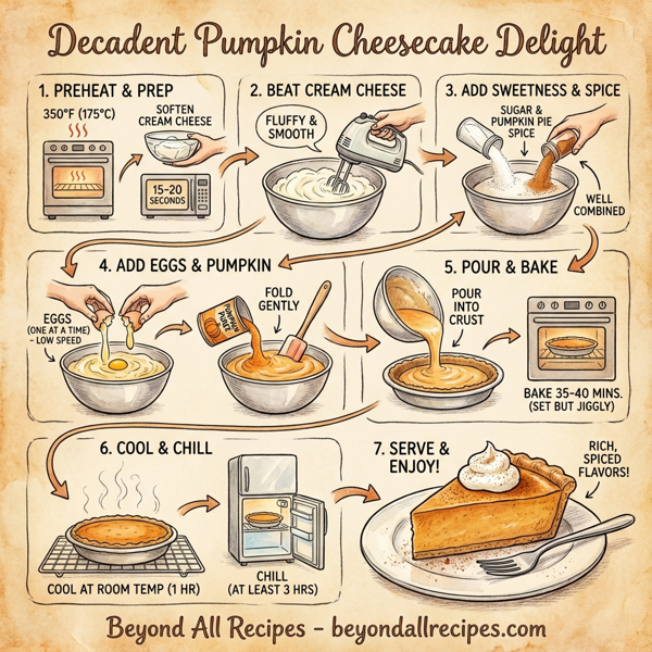 Decadent Pumpkin Cheesecake Delight instructions