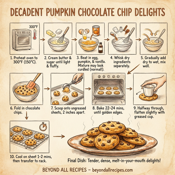 Decadent Pumpkin Chocolate Chip Delights instructions