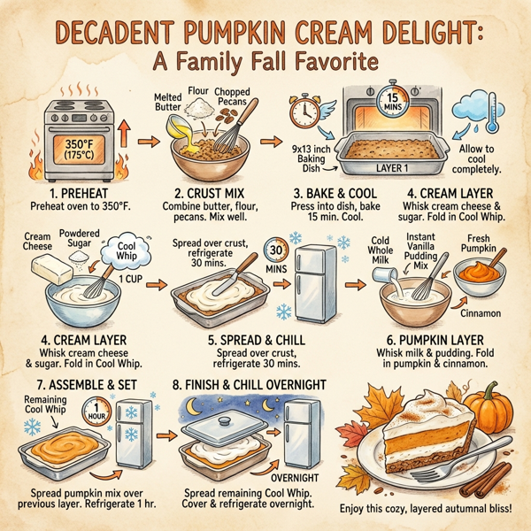 Decadent Pumpkin Cream Delight instructions