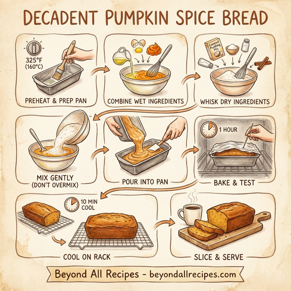 Decadent Pumpkin Spice Bread instructions