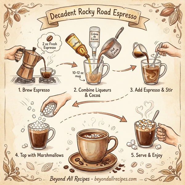 Decadent Rocky Road Espresso instructions