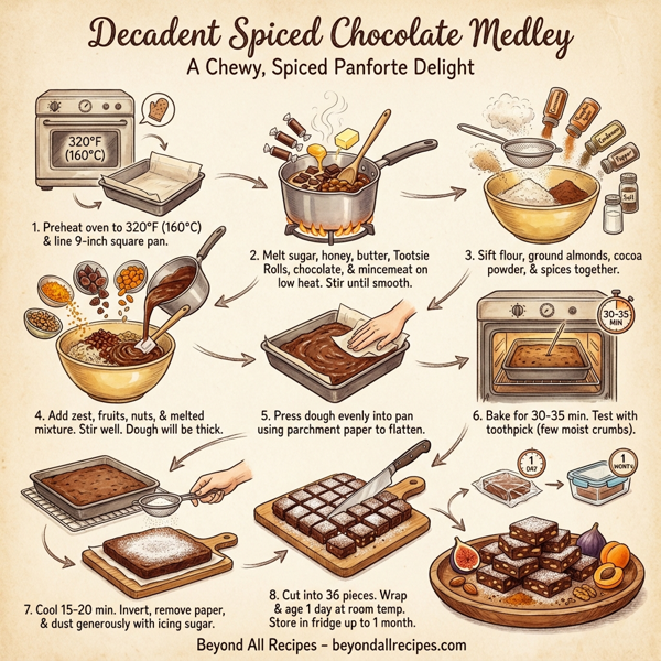 Decadent Spiced Chocolate Medley instructions