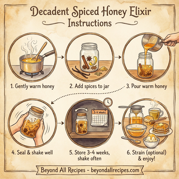 Decadent Spiced Honey Elixir instructions