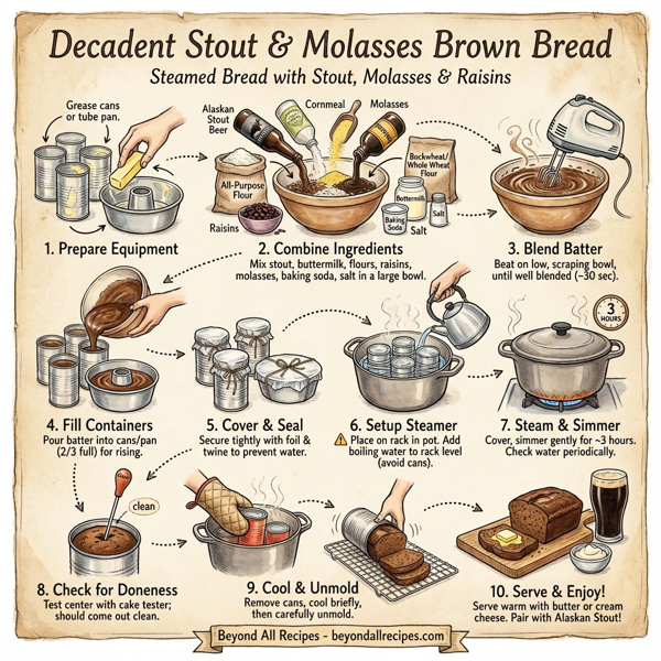 Decadent Stout & Molasses Brown Bread instructions