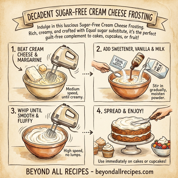 Decadent Sugar-Free Cream Cheese Frosting instructions