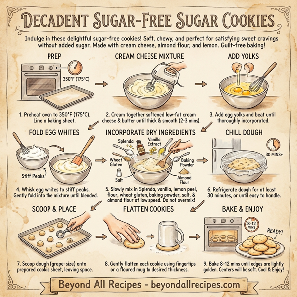 Decadent Sugar-Free Sugar Cookies instructions