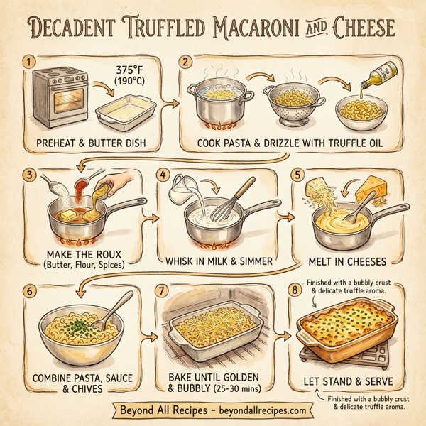Decadent Truffled Macaroni and Cheese instructions