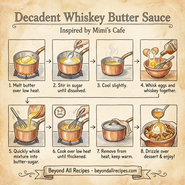 Decadent Whiskey Butter Sauce instructions