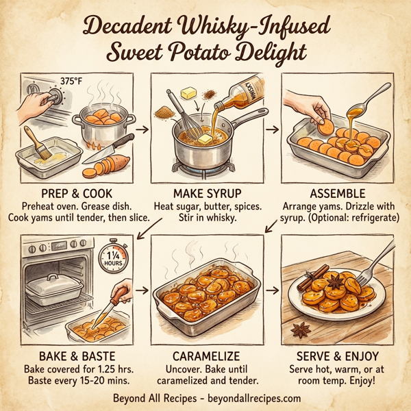 Decadent Whisky-Infused Sweet Potato Delight instructions