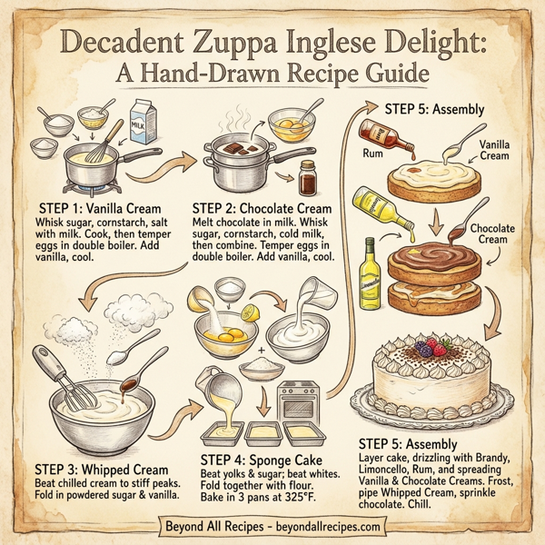 Decadent Zuppa Inglese Delight instructions