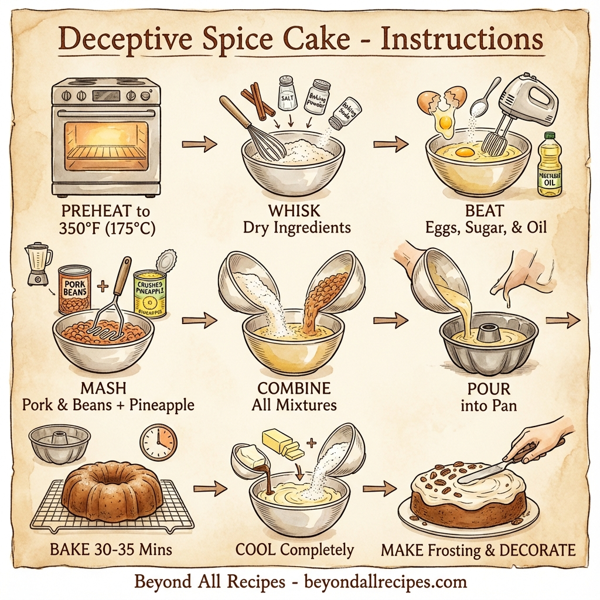 Deceptive Spice Cake instructions