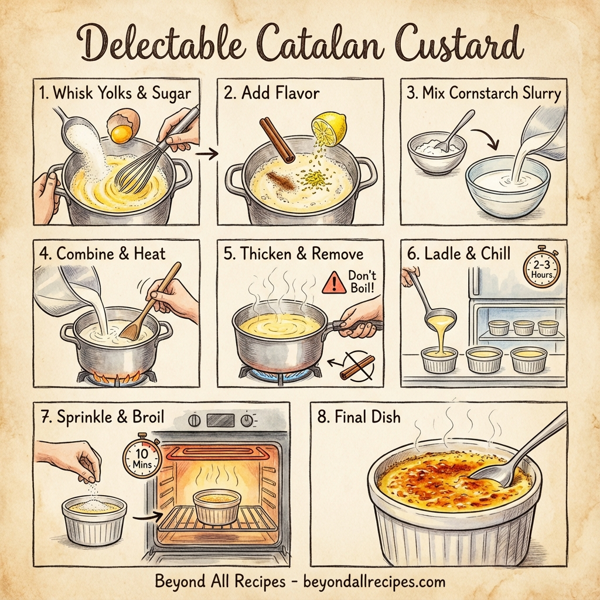 Delectable Catalan Custard instructions