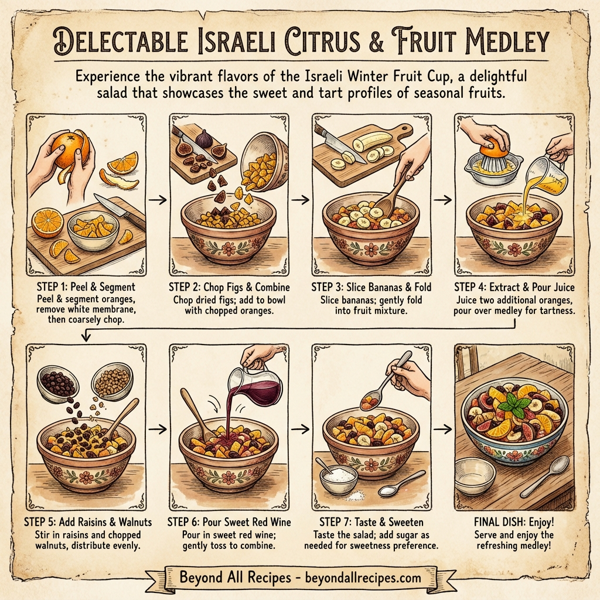 Delectable Israeli Citrus & Fruit Medley instructions