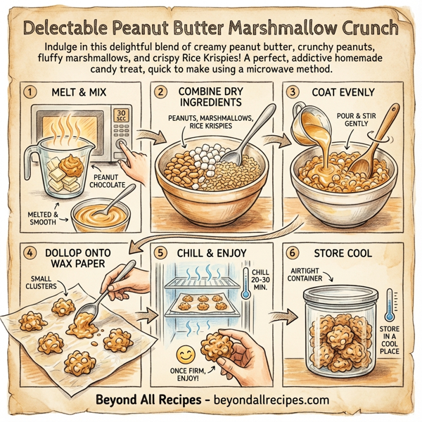 Delectable Peanut Butter Marshmallow Crunch instructions