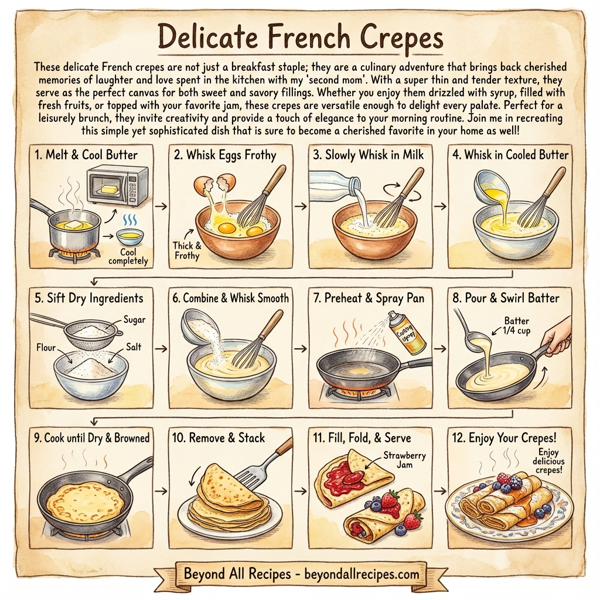 Delicate French Crepes instructions