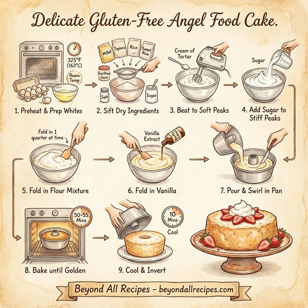 Delicate Gluten-Free Angel Food Cake instructions