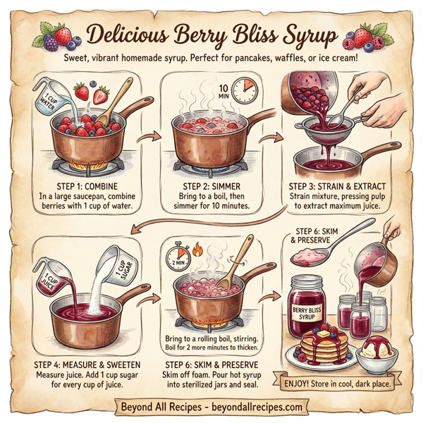 Delicious Berry Bliss Syrup instructions